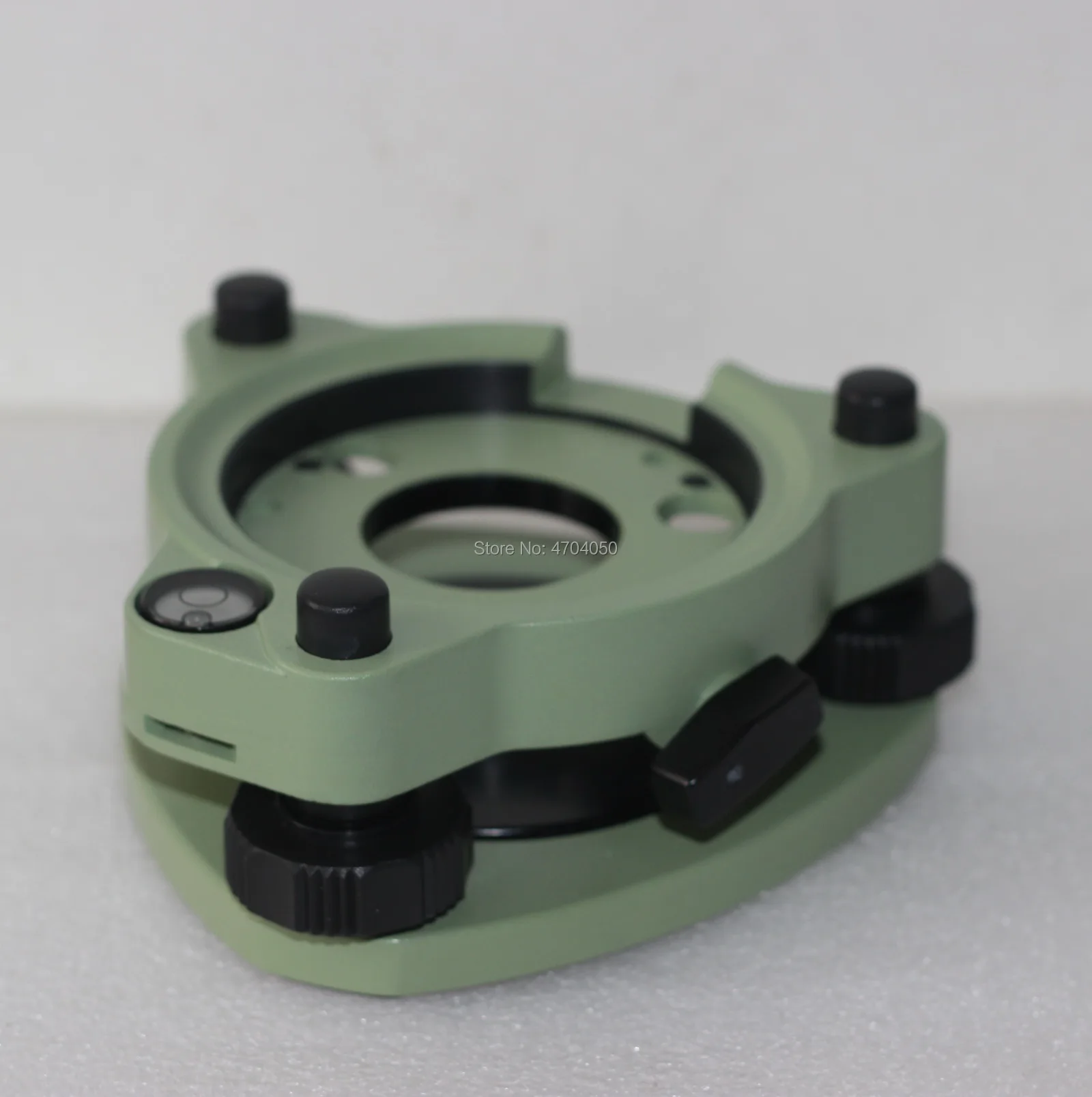 NEW GREEN COLOR THREE-JAW TRIBRACH WITHOUT OPTICAL PLUMMET,FOR Swiss type Leica total station / prism
NEW GREEN COLOR THREE-JAW TRIBRACH WITHOUT OPTICAL PLUMMET,FOR Swiss type Leica total station / prism