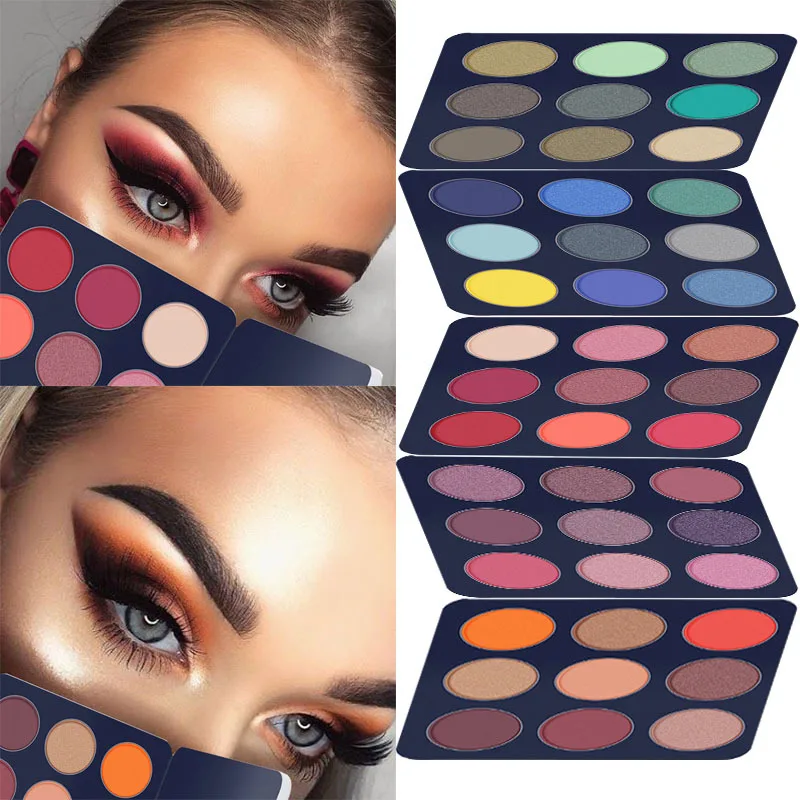 DNM Matte Eye Shadow Palette 9 Color/Set Waterproof Not Blooming Sexy Shimmer shinny Eye shadow Powder Pigment Cosmetic TSLM1
DNM Matte Eye Shadow Palette 9 Color/Set Waterproof Not Blooming Sexy Shimmer shinny Eye shadow Powder Pigment Cosmetic TSLM1