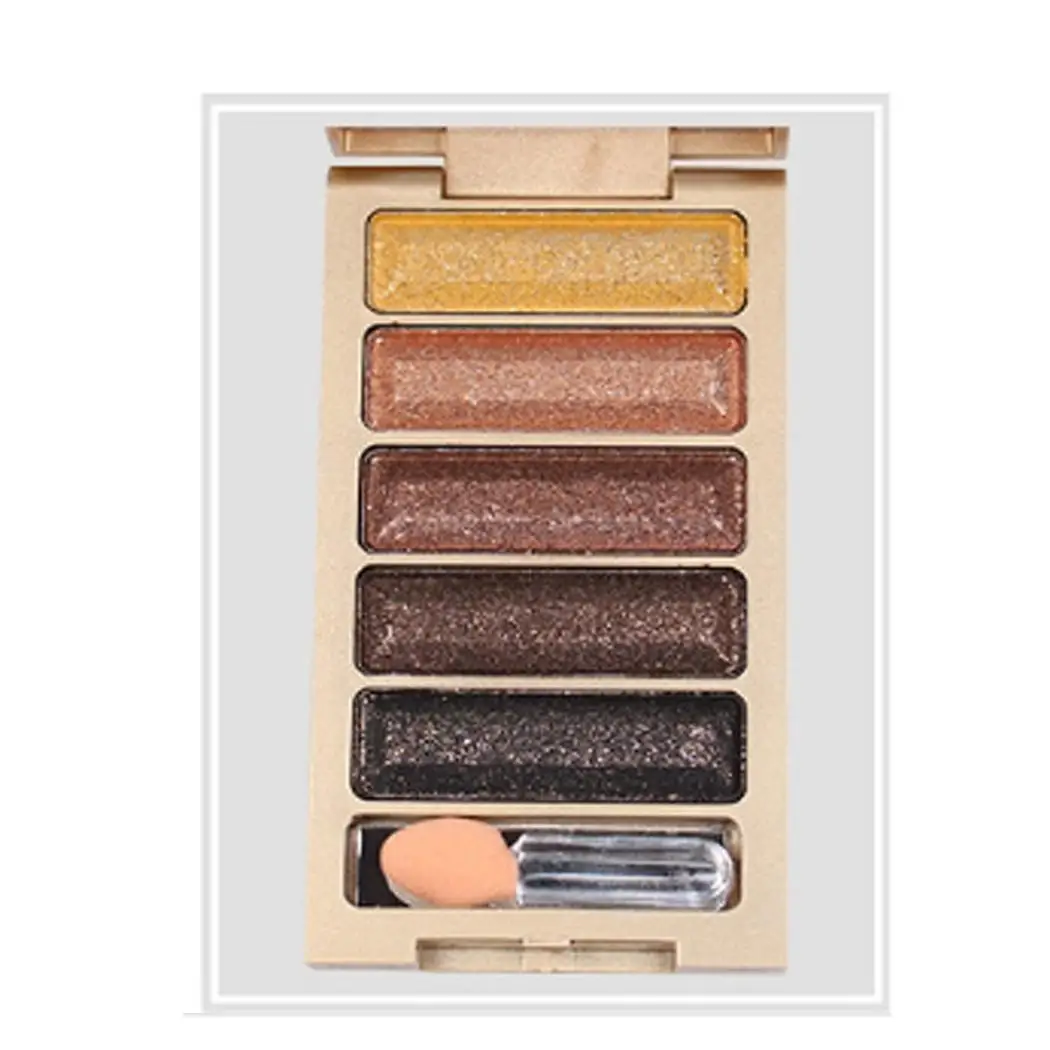 5 Colors Professional Eyeshadow Palette Glitter Casual Party Dating China 8g Shimmer Eye Makeup Cosmetics |