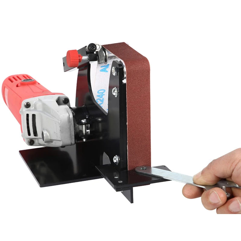 M14 Mini 1pc Angle Grinder Belt Sander Attachment Sanding Belt Adapter + 5pcs Sanding Belts For DIY Power Tool Accessories
M14 Mini 1pc Angle Grinder Belt Sander Attachment Sanding Belt Adapter + 5pcs Sanding Belts For DIY Power Tool Accessories