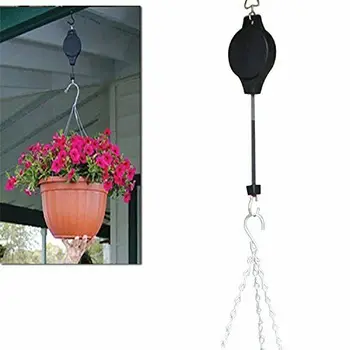 NEW Plant Pulley Hanging Basket Hooks Retractable Pulley Plant Hanger Hanging Flower Basket Hook Hanger Hanging Ferns Garde
NEW Plant Pulley Hanging Basket Hooks Retractable Pulley Plant Hanger Hanging Flower Basket Hook Hanger Hanging Ferns Garde