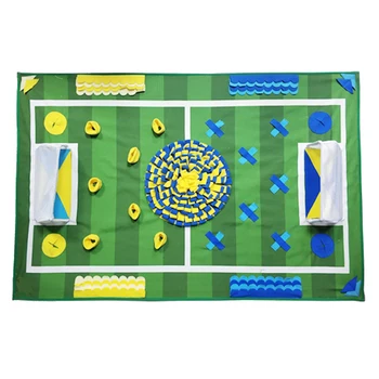 1pc Activity Blanket Football Field Mat Sniffing Training Pad Pet Puzzle Toy Feeding Mat Pet Dog Snuffle Mat For Various Pets
1pc Activity Blanket Football Field Mat Sniffing Training Pad Pet Puzzle Toy Feeding Mat Pet Dog Snuffle Mat For Various Pets