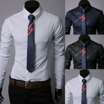 2019 New Men's Luxury Stylish Casual Dress Shirts Turn-down Collar Long Sleeve Slim Fit Shirts
2019 New Men's Luxury Stylish Casual Dress Shirts Turn-down Collar Long Sleeve Slim Fit Shirts