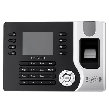 Anself 2.4" TFT LCD Display Biometric Fingerprint Attendance Machine ID Card Reader TCP/IP Function USB DC12V/1A Clock Recorder
Anself 2.4" TFT LCD Display Biometric Fingerprint Attendance Machine ID Card Reader TCP/IP Function USB DC12V/1A Clock Recorder