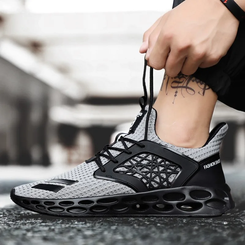Hot Sale Popular casual shoes for men High Quality Fashion Comfortable Brand Breathable Male Shoes Gray Red black sneakers
Hot Sale Popular casual shoes for men High Quality Fashion Comfortable Brand Breathable Male Shoes Gray Red black sneakers