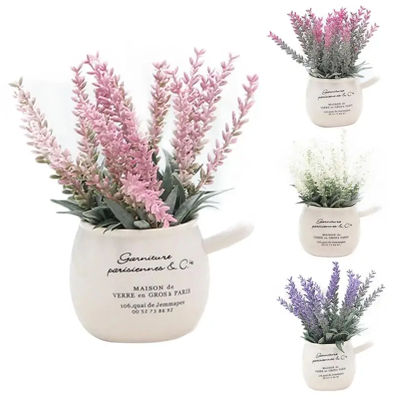 Artificial Flowers Lavender Bouquet For Wedding Decoration Simulation Lavender Fake Flowers Home Office Table Decor Flower
Artificial Flowers Lavender Bouquet For Wedding Decoration Simulation Lavender Fake Flowers Home Office Table Decor Flower