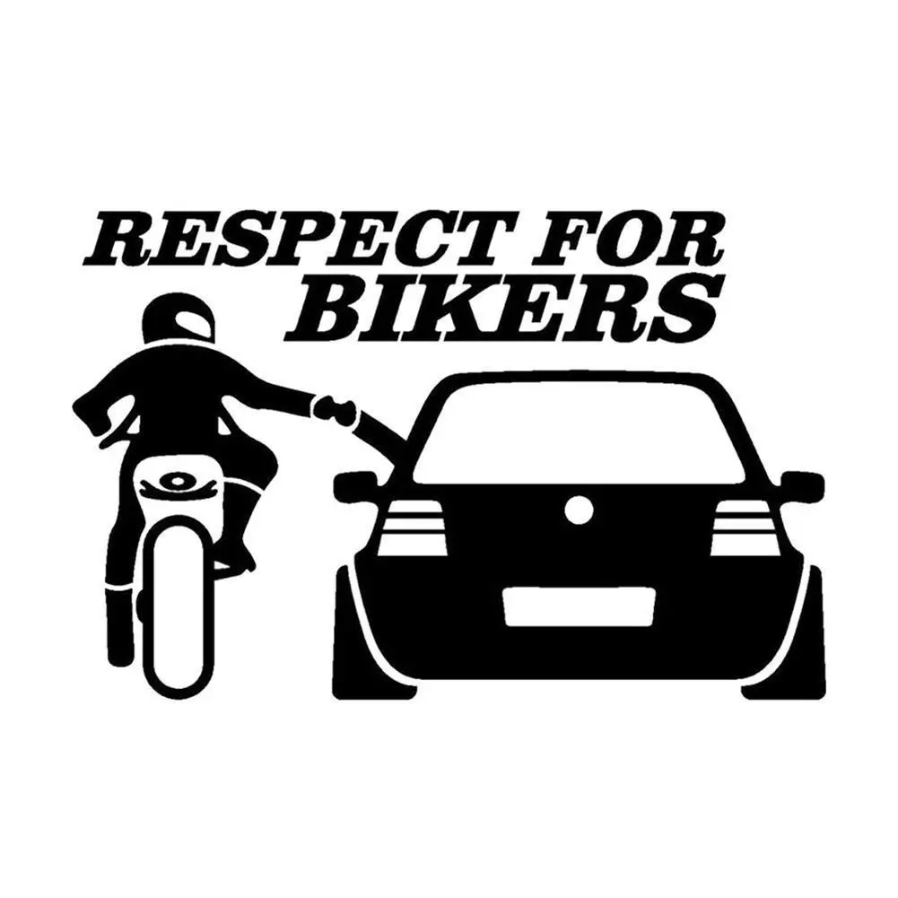 Personality Car Sticker Respect For Bikers Reflective Sticker Modification Body Sticker Waterproof Universal Sticker
Personality Car Sticker Respect For Bikers Reflective Sticker Modification Body Sticker Waterproof Universal Sticker