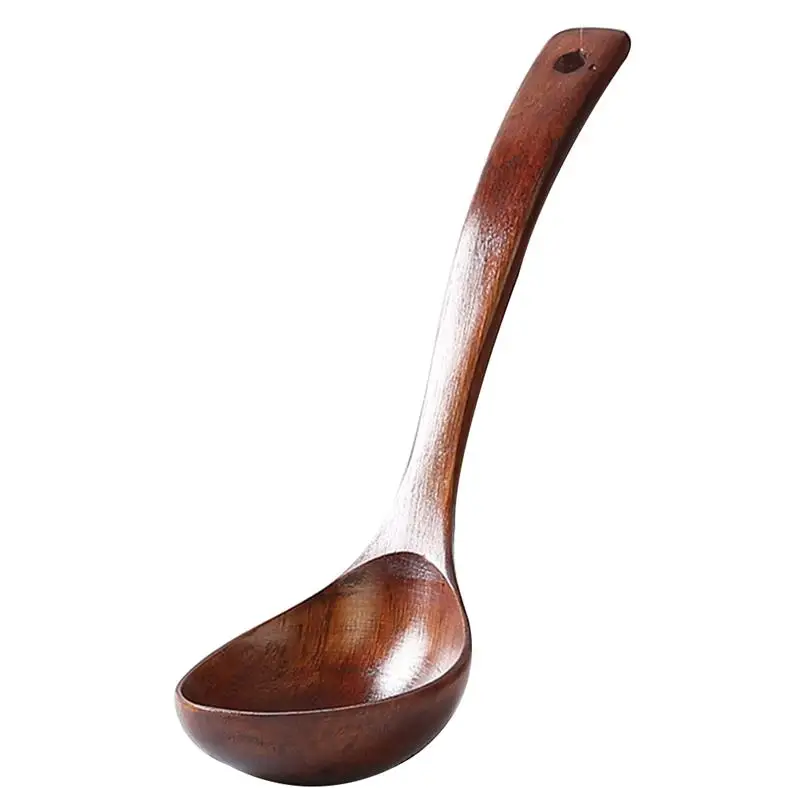 1PC Practical Vintage Japanese Style Durable Household Wooden Long Handle Soup Ladle Cooking Spoons Kitchen Utensils
1PC Practical Vintage Japanese Style Durable Household Wooden Long Handle Soup Ladle Cooking Spoons Kitchen Utensils