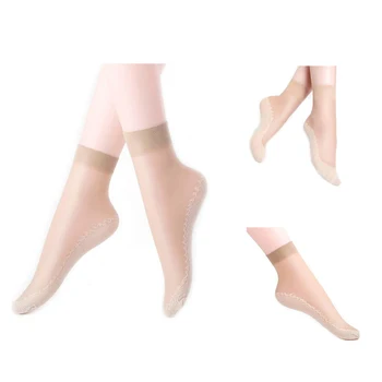 Velvet Silk Womens Socks Cotton Bottom Non Slip Sole Massage Wicking Slip-resistant ultrathin Transparent Sock 10 Pairs/set #F
Velvet Silk Womens Socks Cotton Bottom Non Slip Sole Massage Wicking Slip-resistant ultrathin Transparent Sock 10 Pairs/set #F