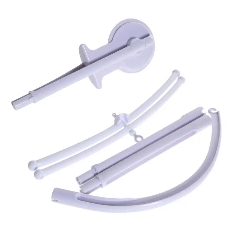 Baby Mobile Bed Bell Crib Toys Holder White Rattles Bracket Set Baby DIY Toy 360 Degree Rotate Wind-up Music Box Arm Bracket
Baby Mobile Bed Bell Crib Toys Holder White Rattles Bracket Set Baby DIY Toy 360 Degree Rotate Wind-up Music Box Arm Bracket