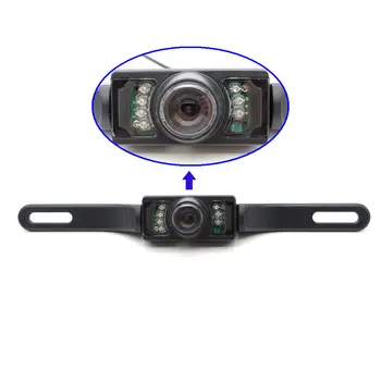 Gianloon Night Vision Car Rear View Camera License Plate Frame Reverse View Backup Auto Camera Waterproof with 8 LEDS
Gianloon Night Vision Car Rear View Camera License Plate Frame Reverse View Backup Auto Camera Waterproof with 8 LEDS