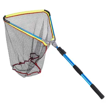 200MM Blue Folding Fishing Landing Net Fish Net Cast Carp Rubber Coated Net Fishing Netting Small Network With Adjustable
200MM Blue Folding Fishing Landing Net Fish Net Cast Carp Rubber Coated Net Fishing Netting Small Network With Adjustable