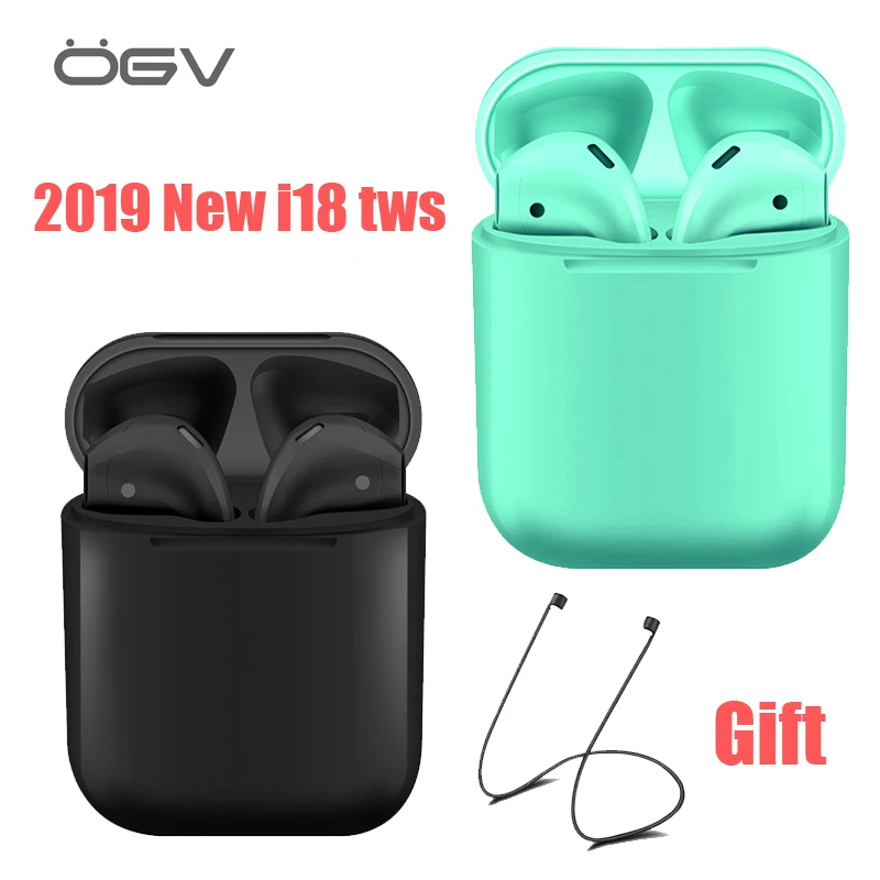 OGV 2019 Original i18 Tws 1:1 Wireless Earphone Portable 5.0 Bluetooth Headset Invisible Earbud for all smart phone
OGV 2019 Original i18 Tws 1:1 Wireless Earphone Portable 5.0 Bluetooth Headset Invisible Earbud for all smart phone