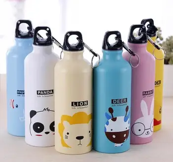 100PCS 500ML Bicycle Cute Cartoon Pattern Aluminum Water Bottle Sport kettle gym run water bottle mountaineering mug
100PCS 500ML Bicycle Cute Cartoon Pattern Aluminum Water Bottle Sport kettle gym run water bottle mountaineering mug