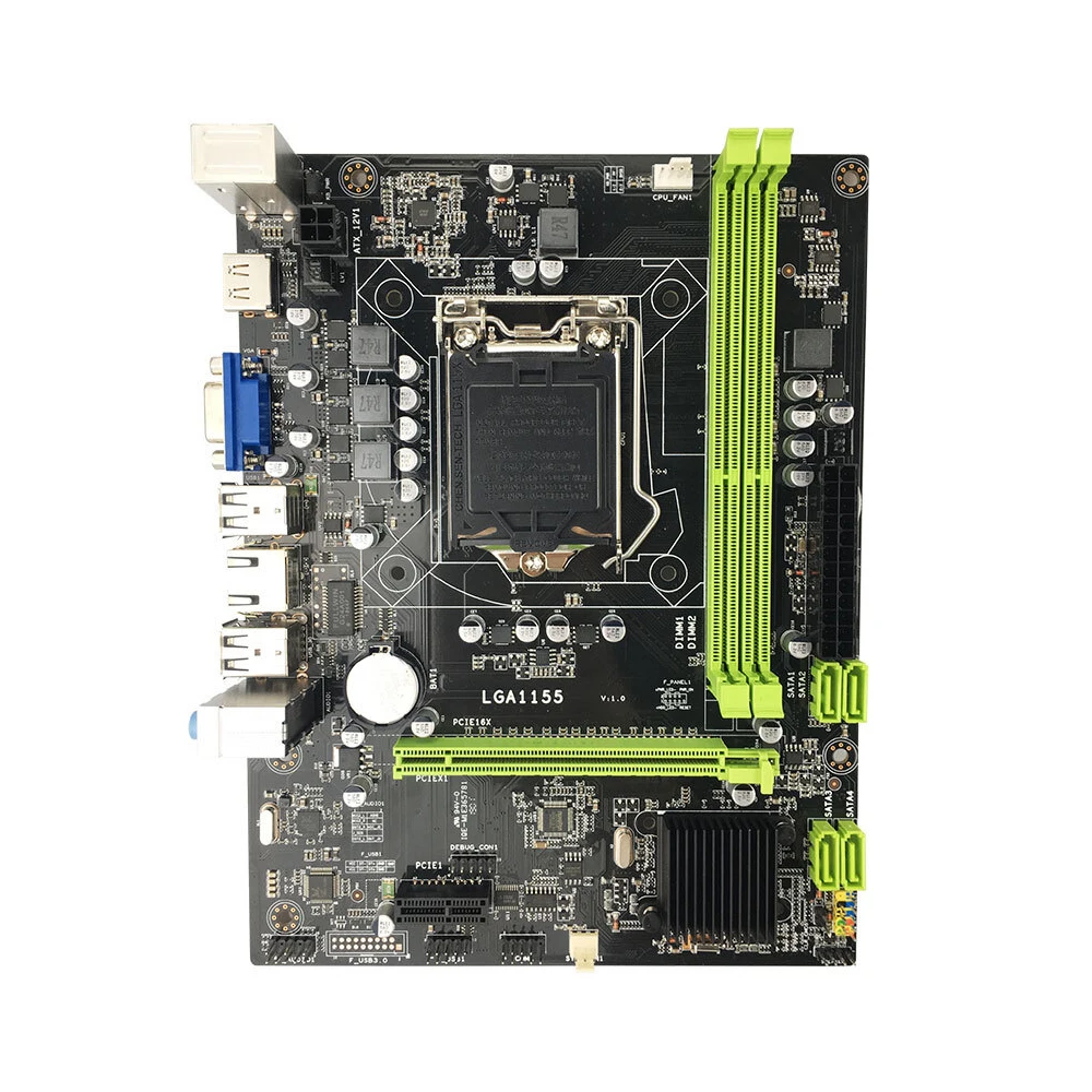 Jingsha H61 Motherboard LGA 1155 M-ATX LGA1155 Motherboard DDR3 Mainboard Core i5 3330 CPU 32GB for PC Computer
Jingsha H61 Motherboard LGA 1155 M-ATX LGA1155 Motherboard DDR3 Mainboard Core i5 3330 CPU 32GB for PC Computer