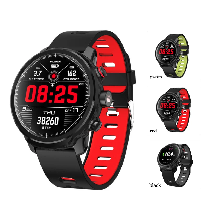 L5 Smart Watch Men IP68 Waterproof Standby 100 Days Multiple Sports Mode Heart Rate Monitoring Weather Forecast Smartwatch
L5 Smart Watch Men IP68 Waterproof Standby 100 Days Multiple Sports Mode Heart Rate Monitoring Weather Forecast Smartwatch