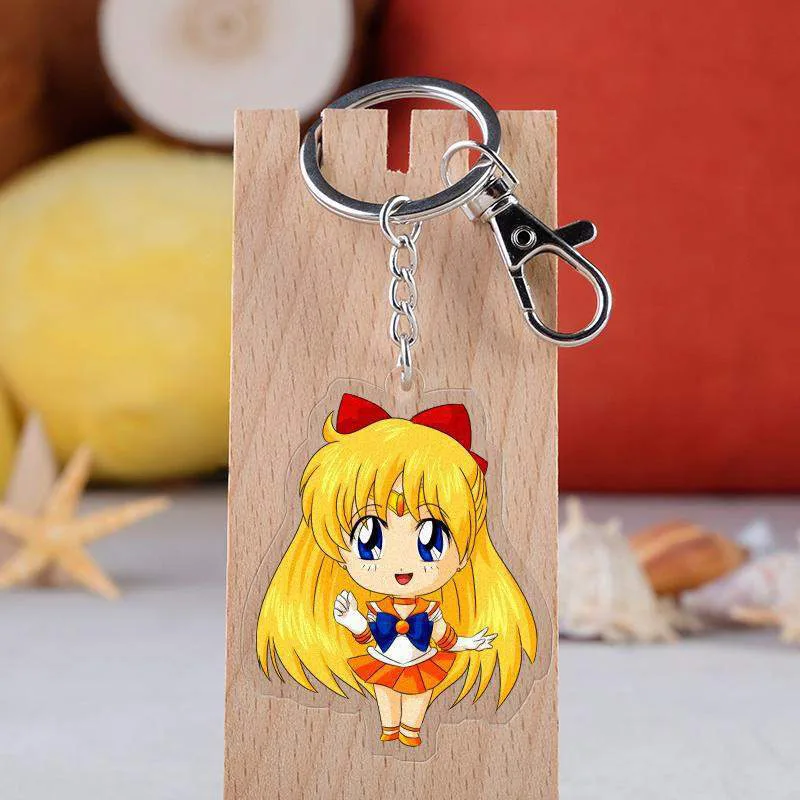 Аниме Сейлор Мун косплей брелок японский мультфильм Tsukino Usagi автомобильный