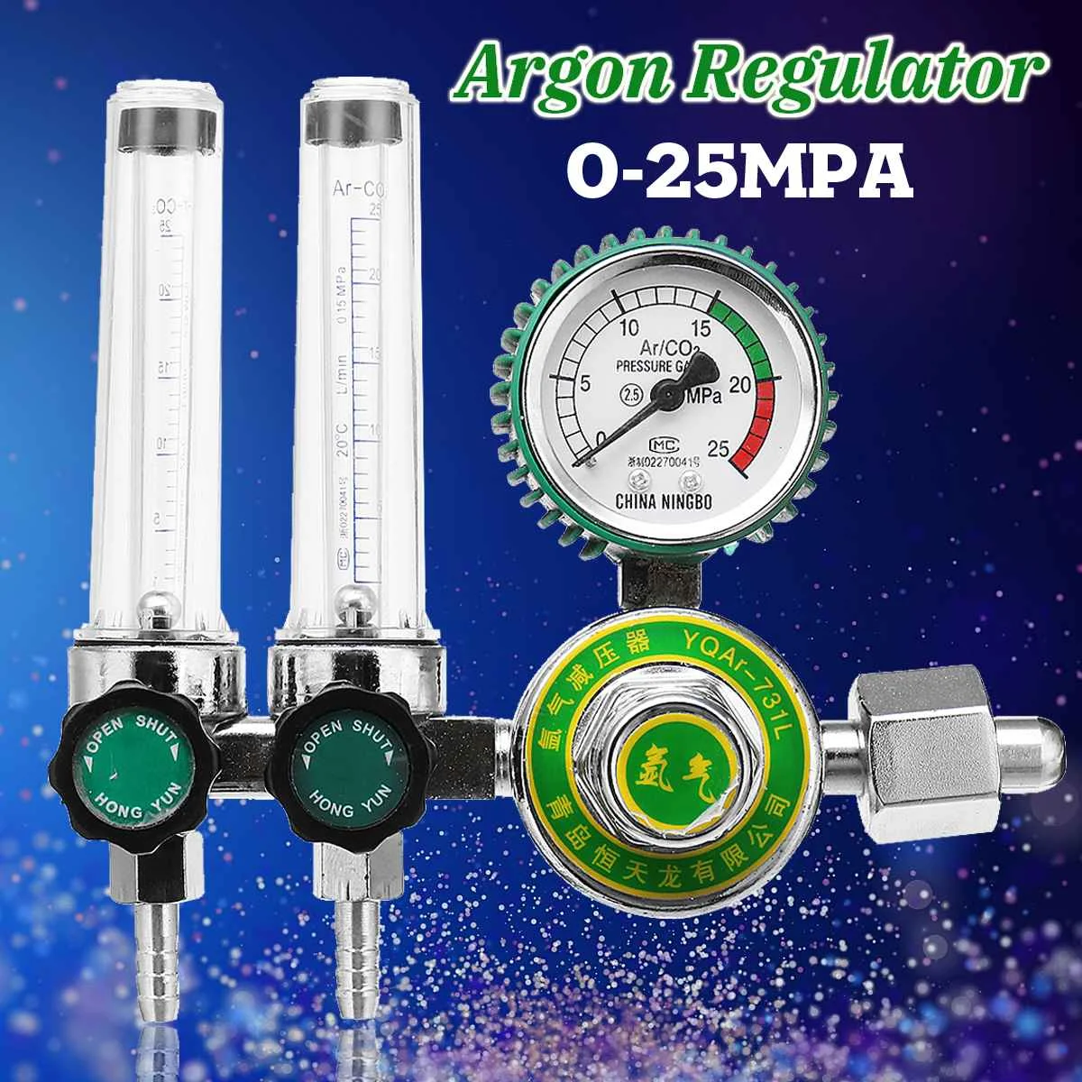 0-25Mpa Argon CO2 Mig Tig Flow Meter Gas Regulator Flowmeter Pressure Reducing Valve Argon Arc Welding Machine
0-25Mpa Argon CO2 Mig Tig Flow Meter Gas Regulator Flowmeter Pressure Reducing Valve Argon Arc Welding Machine