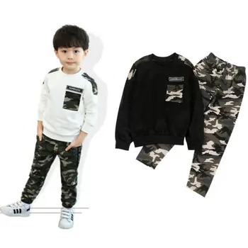 2019 2Pcs Cool Kid Boy Man's Fashion Camouflage Clothes Sets Long Sleeve Kids Cotton Sweat Suit Tracksuit Sport Suit
2019 2Pcs Cool Kid Boy Man's Fashion Camouflage Clothes Sets Long Sleeve Kids Cotton Sweat Suit Tracksuit Sport Suit