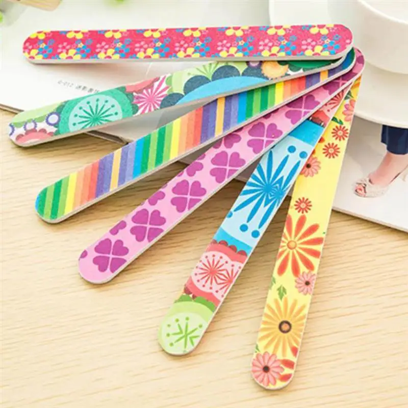 Double-sided Colorful Nail Files Emery Board Nail Buffers Sanding Blocks Nail Pedicure Tools(Random Pattern)
Double-sided Colorful Nail Files Emery Board Nail Buffers Sanding Blocks Nail Pedicure Tools(Random Pattern)