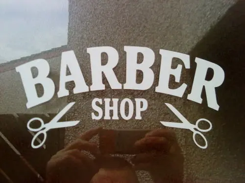 Barber Shop Window Door Salon Vinyl Graphic Wall Art Hair Cut Interesting Fashion Sticker Decals
Barber Shop Window Door Salon Vinyl Graphic Wall Art Hair Cut Interesting Fashion Sticker Decals