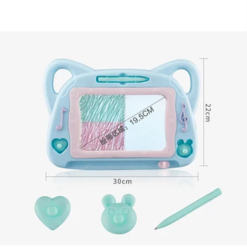 Magnetic Drawing Drawing Toys Board Learning Graphics Tablet Early Learning Education Toys For Kids Children - Blue
Magnetic Drawing Drawing Toys Board Learning Graphics Tablet Early Learning Education Toys For Kids Children - Blue
