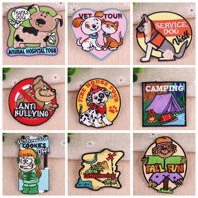 Kawaii Bullydog Service Dogs Animal Embroidery Patches 3D Arm Badges DIY Decoration Clothes Stickers Camping Canoe Fun Appliques
Kawaii Bullydog Service Dogs Animal Embroidery Patches 3D Arm Badges DIY Decoration Clothes Stickers Camping Canoe Fun Appliques