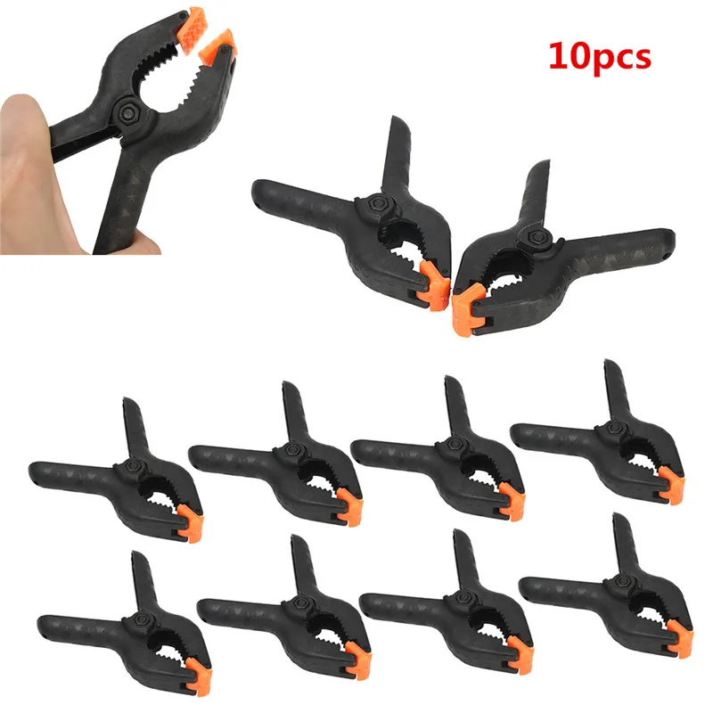 10Pcs 4 Inch A-shape Clamps Plastic Nylon Spring Clamps for Wood Clips Woodworking Hobbies DIY Tools Light Weight
10Pcs 4 Inch A-shape Clamps Plastic Nylon Spring Clamps for Wood Clips Woodworking Hobbies DIY Tools Light Weight