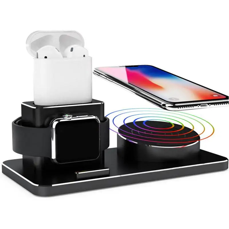 For IPhonX Mobile Phone Wireless Charger 3-in-1 With Charging Holder Support The Qi Standard Wireless Charging
For IPhonX Mobile Phone Wireless Charger 3-in-1 With Charging Holder Support The Qi Standard Wireless Charging