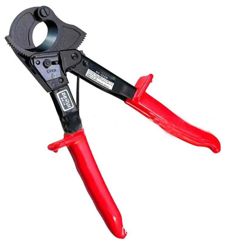 HS-325A Multitool 240mm2 Ratcheting Ratchet Cable Cutter Germany Design Wire Cutter Multitul Crimping Tools With Safety Lock
HS-325A Multitool 240mm2 Ratcheting Ratchet Cable Cutter Germany Design Wire Cutter Multitul Crimping Tools With Safety Lock