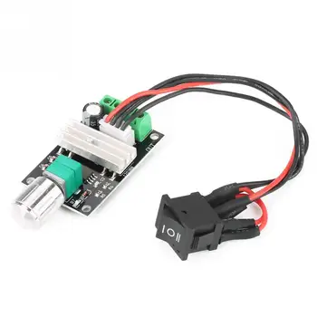 PWM Motor Speed Controller Control Forward/Reverse Switch Board 3A Brushed Motor DC 6V 12V 24V Regulator w/ Switch Drive Module
PWM Motor Speed Controller Control Forward/Reverse Switch Board 3A Brushed Motor DC 6V 12V 24V Regulator w/ Switch Drive Module