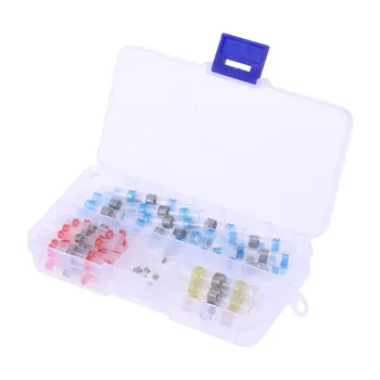 65pcs 4 Sizes Solder Seal Heat Shrink Wire Connector Kit Waterproof Connector Set with Case (25Red 25Blue 10White 5Yellow)
65pcs 4 Sizes Solder Seal Heat Shrink Wire Connector Kit Waterproof Connector Set with Case (25Red 25Blue 10White 5Yellow)
