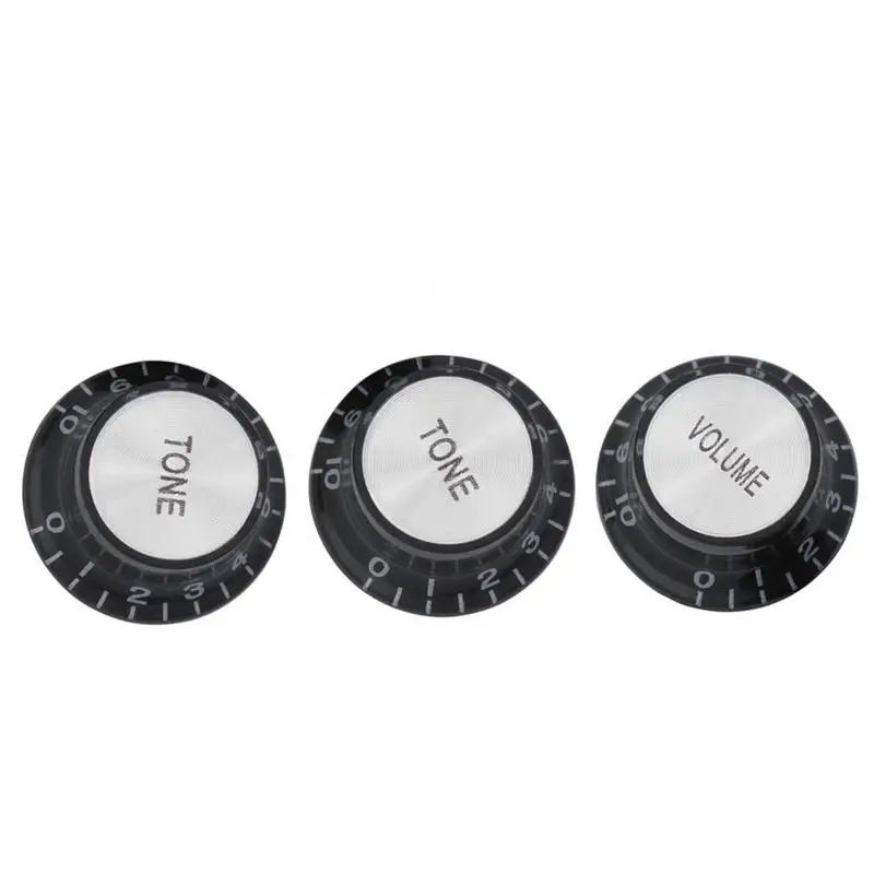 3 PCS Set Electric Guitar Knob Tone Volume Cap Control Speed Knobs for Guitar violao pedal de guitarra fender guitar
3 PCS Set Electric Guitar Knob Tone Volume Cap Control Speed Knobs for Guitar violao pedal de guitarra fender guitar