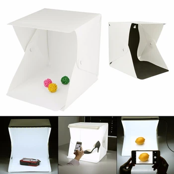 Mini Photo Studio Light Room Box Portable Photography Studio Foldable Softbox Built-in USB LED Light Backdrop Box
Mini Photo Studio Light Room Box Portable Photography Studio Foldable Softbox Built-in USB LED Light Backdrop Box