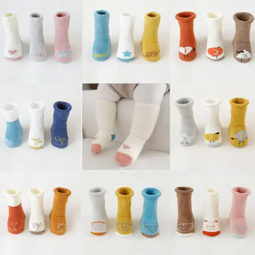 3 Pair Plus Thick Newborn Autumn Winter Infant Funny Socks Anti Slip Baby Boy Socks Baby Girl Cute Fleece Warm Socks For Daily
3 Pair Plus Thick Newborn Autumn Winter Infant Funny Socks Anti Slip Baby Boy Socks Baby Girl Cute Fleece Warm Socks For Daily