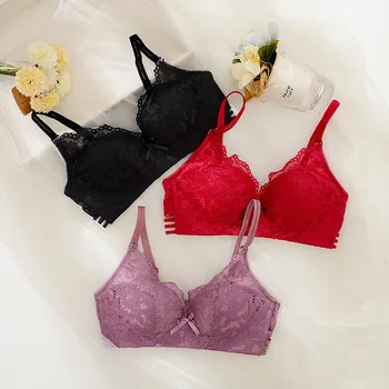 Girl Nothing Trace Sexy Deep V Gather Together Girl Bras Suit Lace Nothing Steel Ring Pop Up Adjust Type Small Chest Underwear
Girl Nothing Trace Sexy Deep V Gather Together Girl Bras Suit Lace Nothing Steel Ring Pop Up Adjust Type Small Chest Underwear