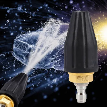 1/4 inch Quick Connect Rotating Turbo Nozzle for Karcher / LAVOR High Pressure Washer Cleaner Accessory 360 Degree Turbo Nozzle
1/4 inch Quick Connect Rotating Turbo Nozzle for Karcher / LAVOR High Pressure Washer Cleaner Accessory 360 Degree Turbo Nozzle