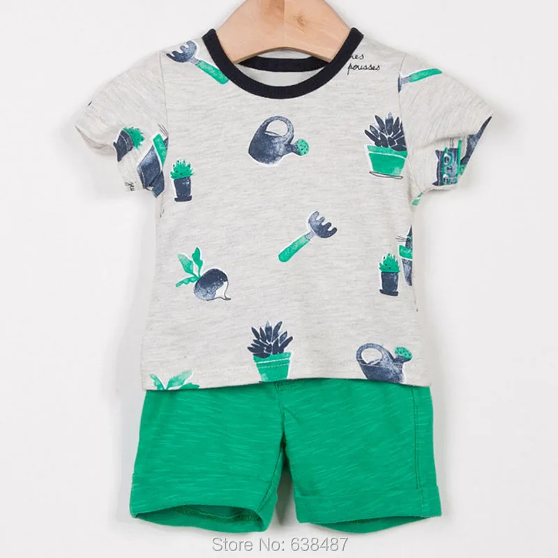 New 2019 Summer 2pc Baby Boys Clothes Set Kids Brand Quality 100% Cotton Baby Boys Clothing Set Bebe Short Sleeve Children Suits
New 2019 Summer 2pc Baby Boys Clothes Set Kids Brand Quality 100% Cotton Baby Boys Clothing Set Bebe Short Sleeve Children Suits