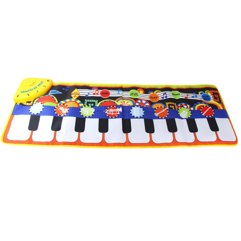 1 Pcs 36X110Cm Baby Piano Mats Music Carpets Children Press Play Game Musical Musical Instrument Sound Blanket Rug Toys Gift
1 Pcs 36X110Cm Baby Piano Mats Music Carpets Children Press Play Game Musical Musical Instrument Sound Blanket Rug Toys Gift