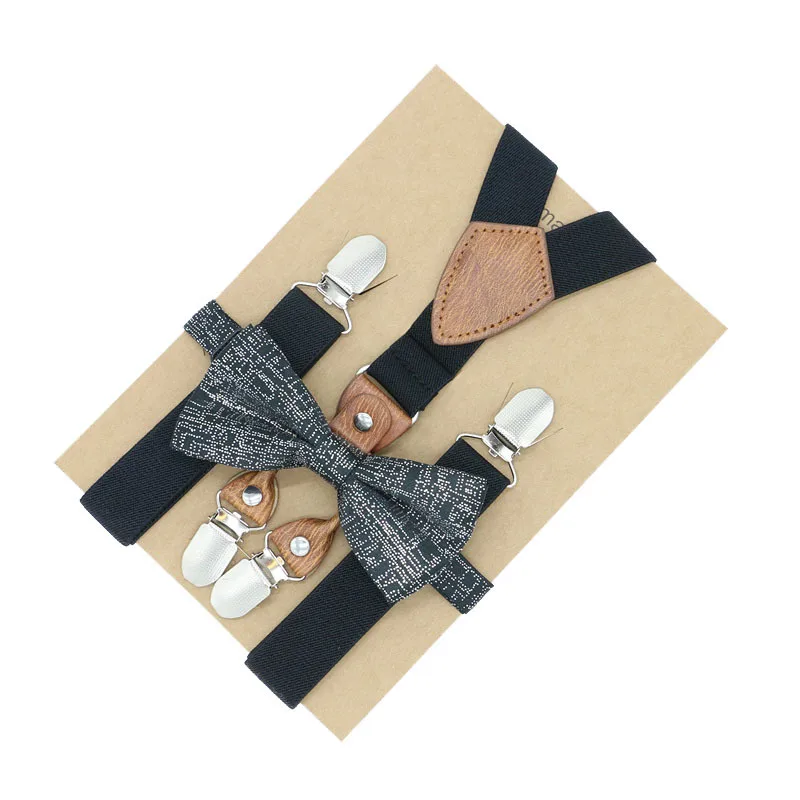 Boys Wedding Accessory Suspender Perfect Match Adjustable Noble Pattern Bow Tie Set Matching Outfits
Boys Wedding Accessory Suspender Perfect Match Adjustable Noble Pattern Bow Tie Set Matching Outfits