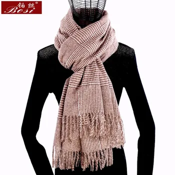 Winter Cashmere Scarf plaid print Women fashion For tassel Shawl Plaid long Scarves luxury brand wool wraps pashmina sjaal
Winter Cashmere Scarf plaid print Women fashion For tassel Shawl Plaid long Scarves luxury brand wool wraps pashmina sjaal