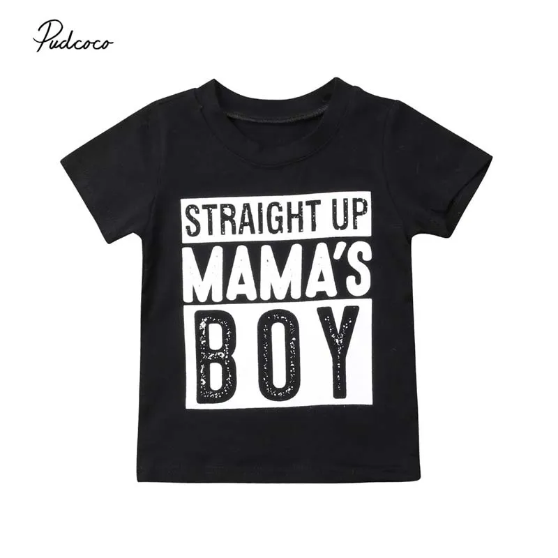 2019 Brand Summer Baby Boy Kids Cotton T-shirt Casual Letter Short Sleeve Toddler Clothes Cotton Tops 1-6Y
2019 Brand Summer Baby Boy Kids Cotton T-shirt Casual Letter Short Sleeve Toddler Clothes Cotton Tops 1-6Y