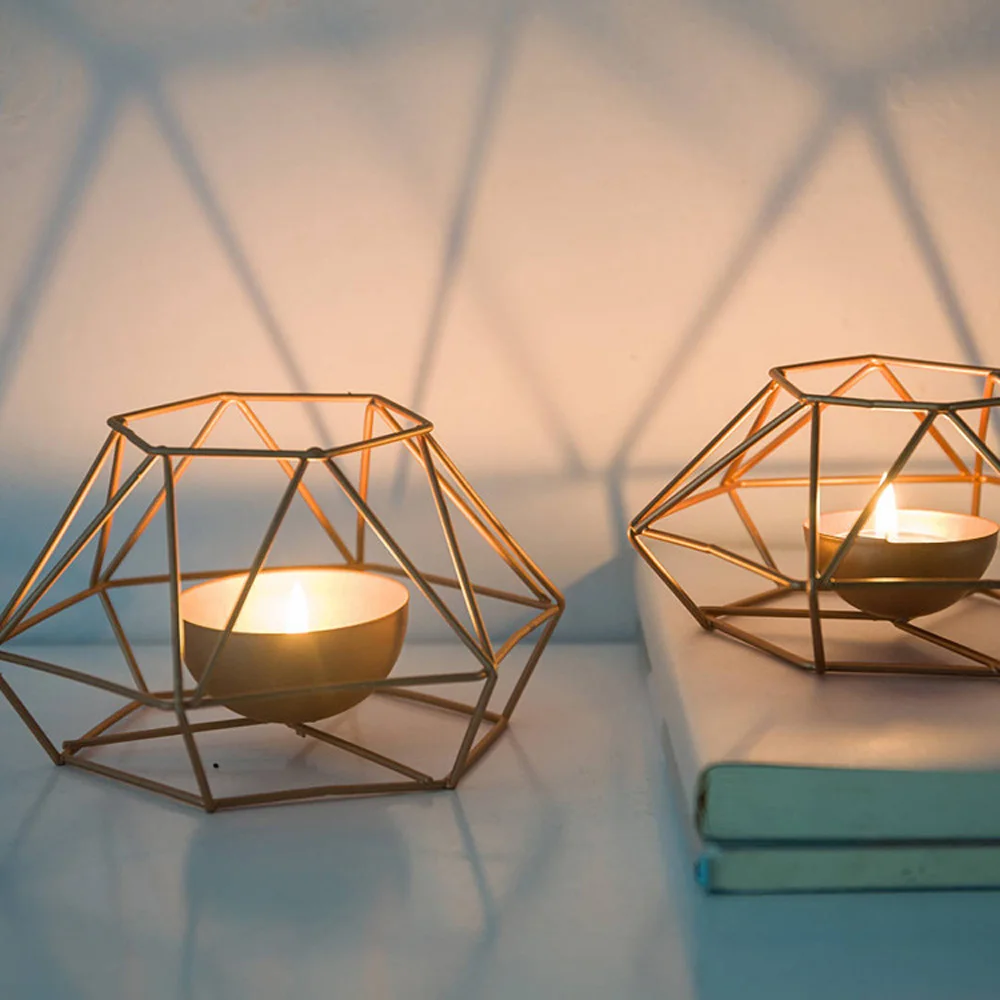 Geometric Wedding Tea light Candle Holders Geometric Candlestick Stand Home Table Decor Minimalist Style Ornaments Candle Holder
Geometric Wedding Tea light Candle Holders Geometric Candlestick Stand Home Table Decor Minimalist Style Ornaments Candle Holder