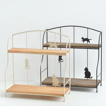 Cute Desigen Double Tiers Iron Shelf Kitchen Tools Holder Living Room Bedroom Small Sundries Storage Holder Racks Home Organizer
Cute Desigen Double Tiers Iron Shelf Kitchen Tools Holder Living Room Bedroom Small Sundries Storage Holder Racks Home Organizer