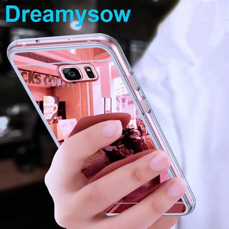 Luxury Mirror Case Soft Cover For Samsung Galaxy Note9 S6 S7 Edge S8 Plus Grand Prime A3 A5 J3 J5 J7 Neo 2016 2017 J4 J6 A8 2018
Luxury Mirror Case Soft Cover For Samsung Galaxy Note9 S6 S7 Edge S8 Plus Grand Prime A3 A5 J3 J5 J7 Neo 2016 2017 J4 J6 A8 2018