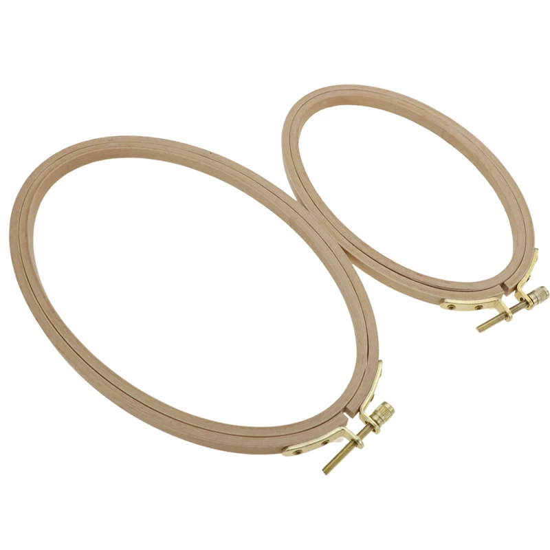 Wooden Bamboo Embroidery Frame Oval Embroidery Hoop Ring Cross Stitch Machine DIY Needlecraft Household Sewing Tool
Wooden Bamboo Embroidery Frame Oval Embroidery Hoop Ring Cross Stitch Machine DIY Needlecraft Household Sewing Tool