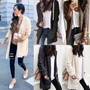 Women Soft Faux Fur Jackets Coats Outwear Long Sleeve Cardigan Wool wear Pullovers Outwear Coat Jacket
Women Soft Faux Fur Jackets Coats Outwear Long Sleeve Cardigan Wool wear Pullovers Outwear Coat Jacket