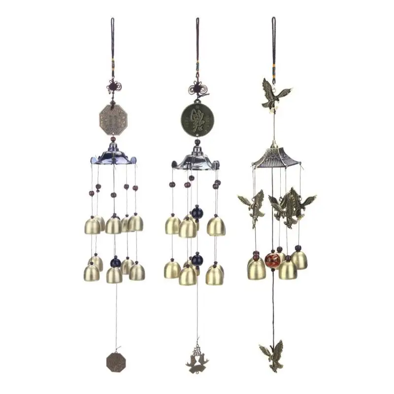 Antique Copper Alloy Wind Chime Metal Tubes Wind Bells Chapel Home Garden Door Windows Wall Hanging Ornament Decor for home Gift
Antique Copper Alloy Wind Chime Metal Tubes Wind Bells Chapel Home Garden Door Windows Wall Hanging Ornament Decor for home Gift