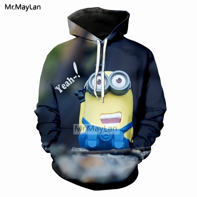 Cartoon Cute Minions 3D Print Tracksuits Men/Women Hip Hop Streetwear Hoodies Boys Kawaii Jacket Clothes Man Outwear Drop ship
Cartoon Cute Minions 3D Print Tracksuits Men/Women Hip Hop Streetwear Hoodies Boys Kawaii Jacket Clothes Man Outwear Drop ship