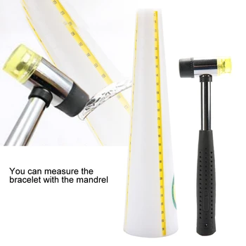 Bracelet Measuring Mandrel Plastic Stick Sizer & Jewelry Hammers Repairing Making Tools Set Jeweler Jewelry bracelet Repair tool
Bracelet Measuring Mandrel Plastic Stick Sizer & Jewelry Hammers Repairing Making Tools Set Jeweler Jewelry bracelet Repair tool
